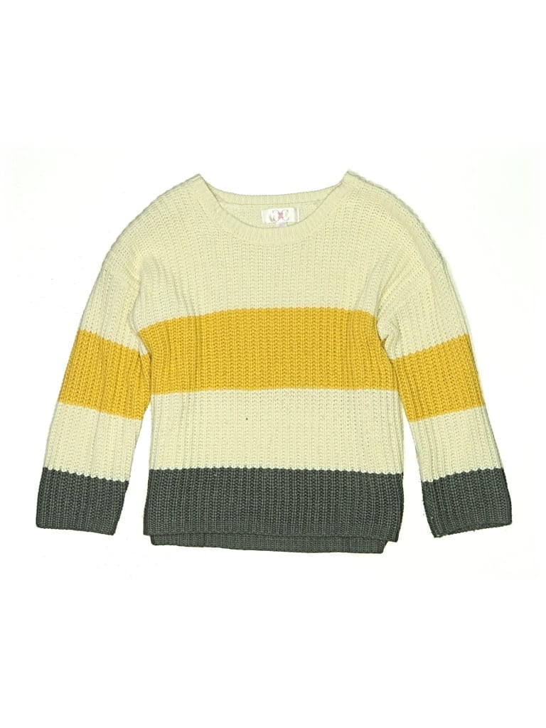 Pre-owned Assorted Brands Kids' Pullover Sweater In Yellow