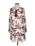 Great Jones 100% Polyester Print Ivory Casual Dress Size XS - photo 1