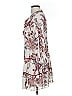 Great Jones 100% Polyester Print Ivory Casual Dress Size XS - photo 5