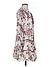 Great Jones 100% Polyester Print Ivory Casual Dress Size XS - photo 4