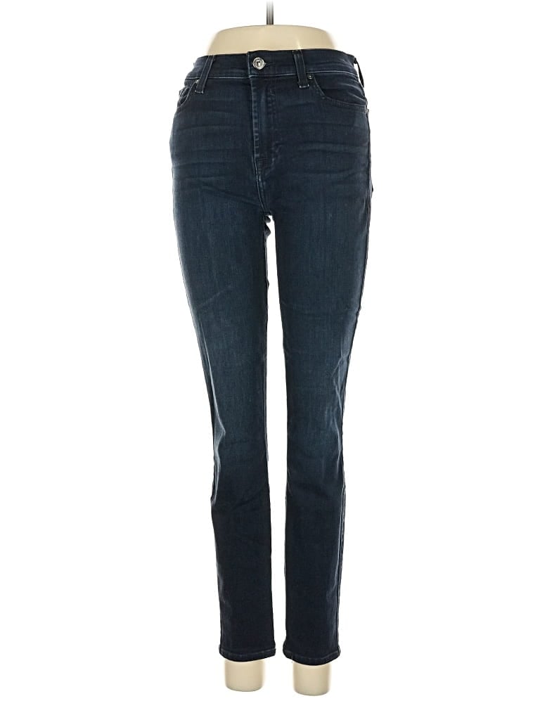 Pre-owned 7 For All Mankind Jeans In Blue