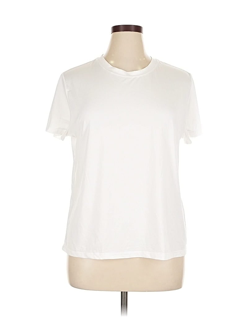 Pre-owned Assorted Brands Short Sleeve T-shirt In White