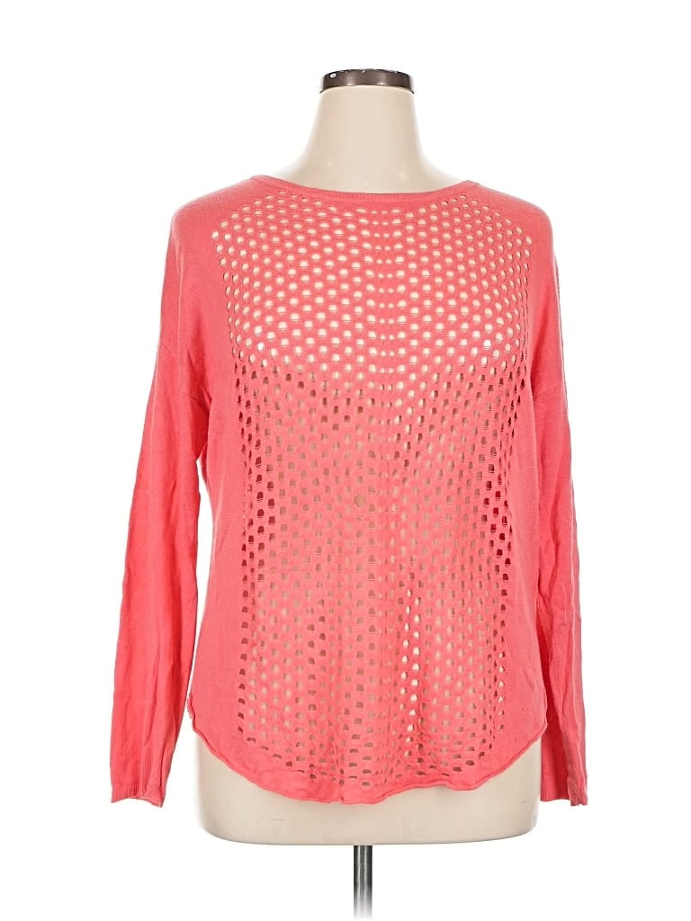 Pre-owned Two By Vince Camuto Pullover Sweater In Pink
