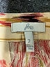 Joie 100% Silk Print Orange Silk Pants Size 2 - photo 6