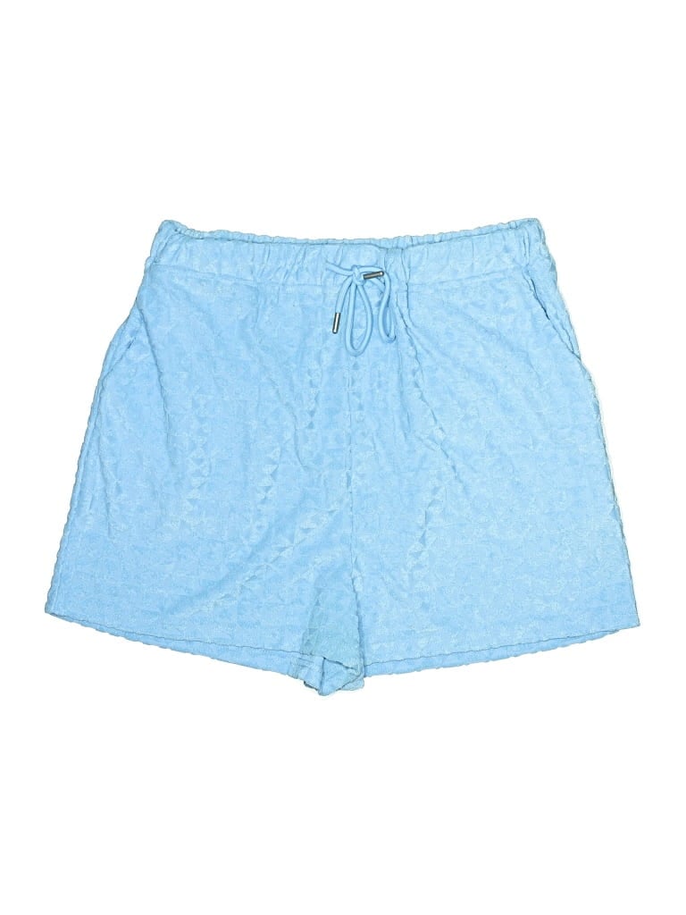 Pre-owned 7 For All Mankind Shorts In Blue