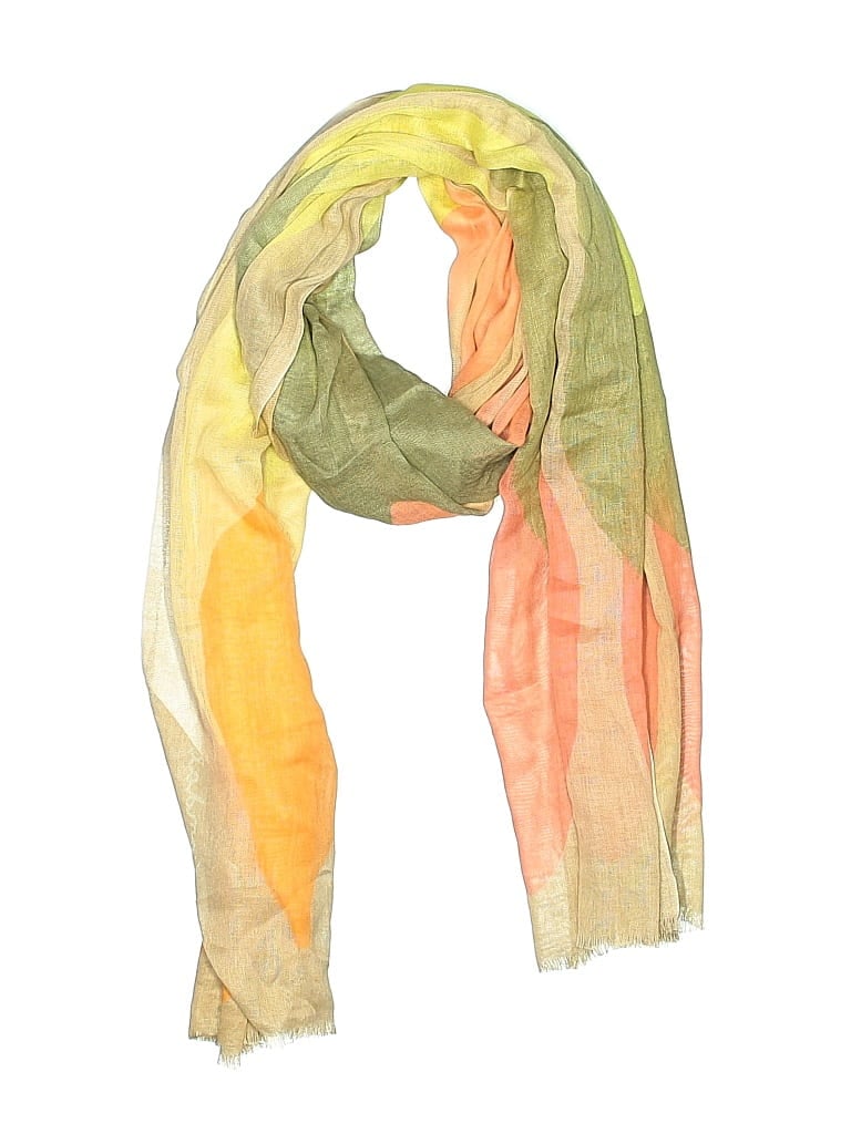 Pre-owned Assorted Brands Scarf In Orange
