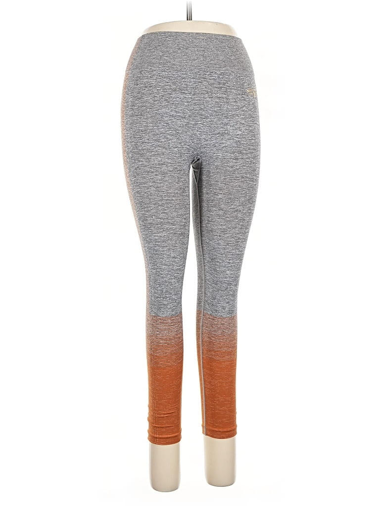 Pre-owned Assorted Brands Yoga Pants In Gray