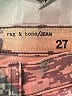 Rag & Bone/JEAN Print Silver Jeans Size 27 waist - photo 7