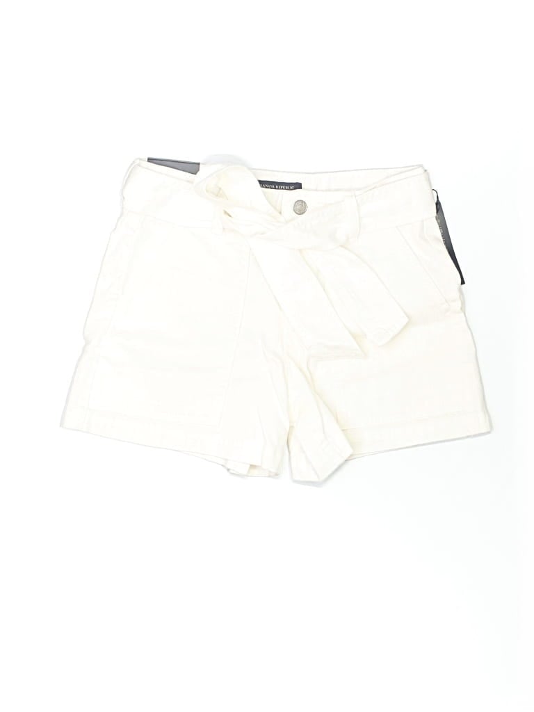 Pre-owned Banana Republic Factory Store Shorts In White