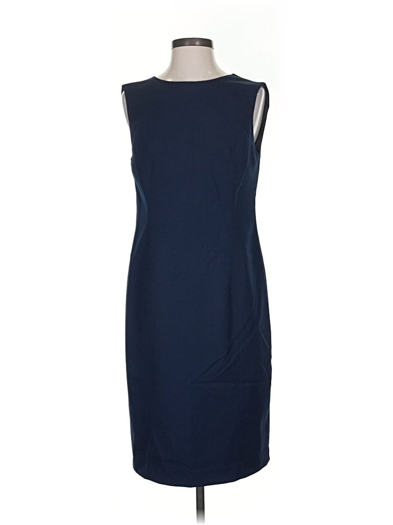 Pre-owned Jones New York Collection Cocktail Dress In Blue