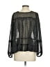 Lanidor 100% Polyester Stars Black 3/4 Sleeve Blouse Size S - photo 2