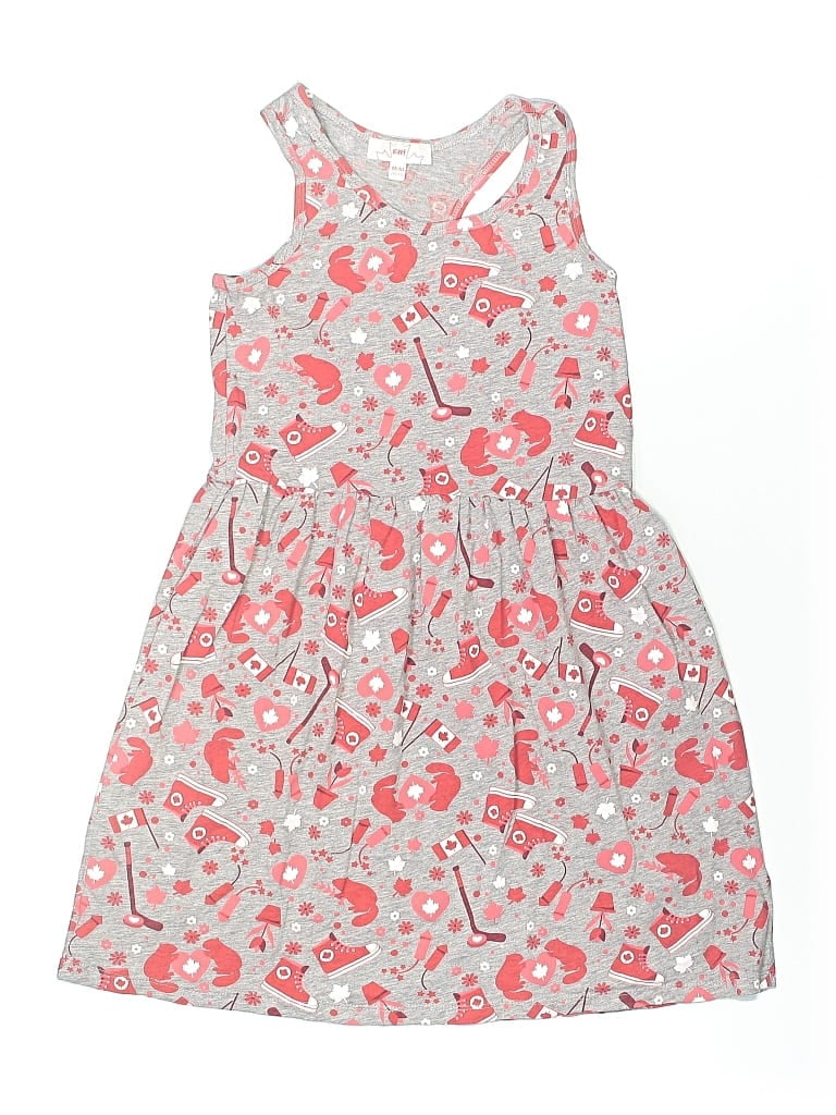 Pre-owned Assorted Brands Kids' Dress In Gray