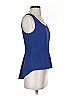 Rag & Bone Blue Sleeveless Top Size 2 - photo 4