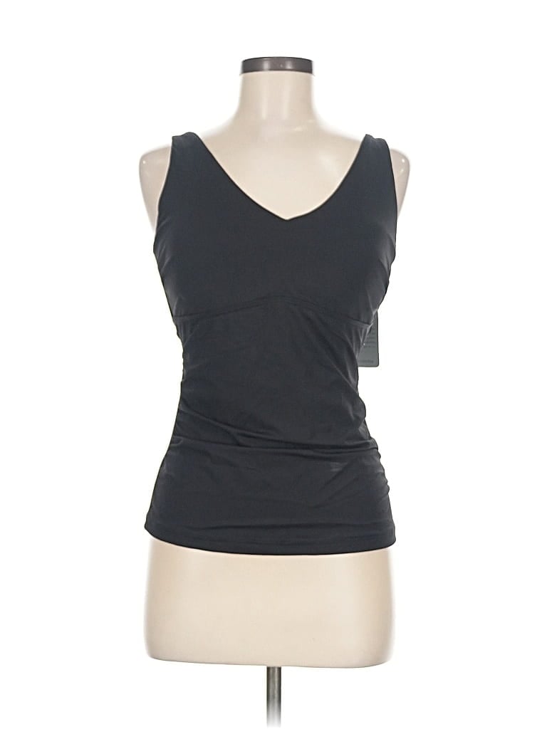 Seafolly Sleeveless T-shirt In Black