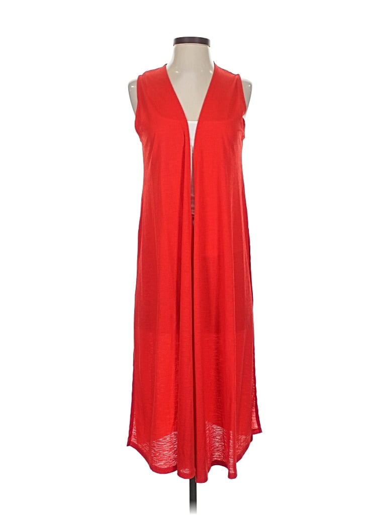 LULAROE Pre-owned Kimono In Red