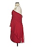 Alfred Angelo 100% Polyester Solid Red Cocktail Dress Size 6 - photo 5