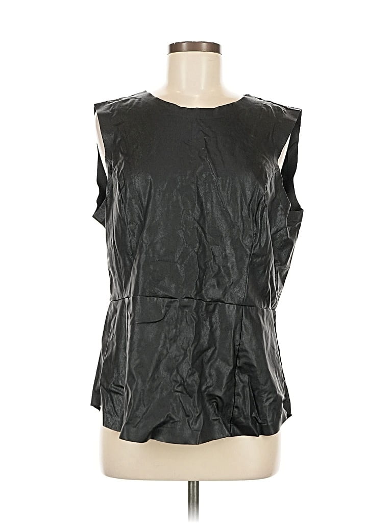 Pre-owned Commando Sleeveless Blouse In Black