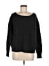Express Solid Black Pullover Sweater Size M - photo 1