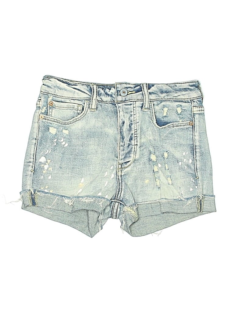Pre-owned Pilcro By Anthropologie Denim Shorts In Blue