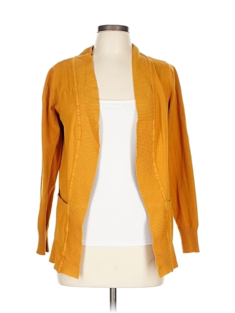 Click to view more detailed imagery on our partner's website Pre-owned Cielo Cardigan Sweater In Yellow