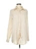Kittenish 100% Polyester Ivory Long Sleeve Blouse Size M - photo 1