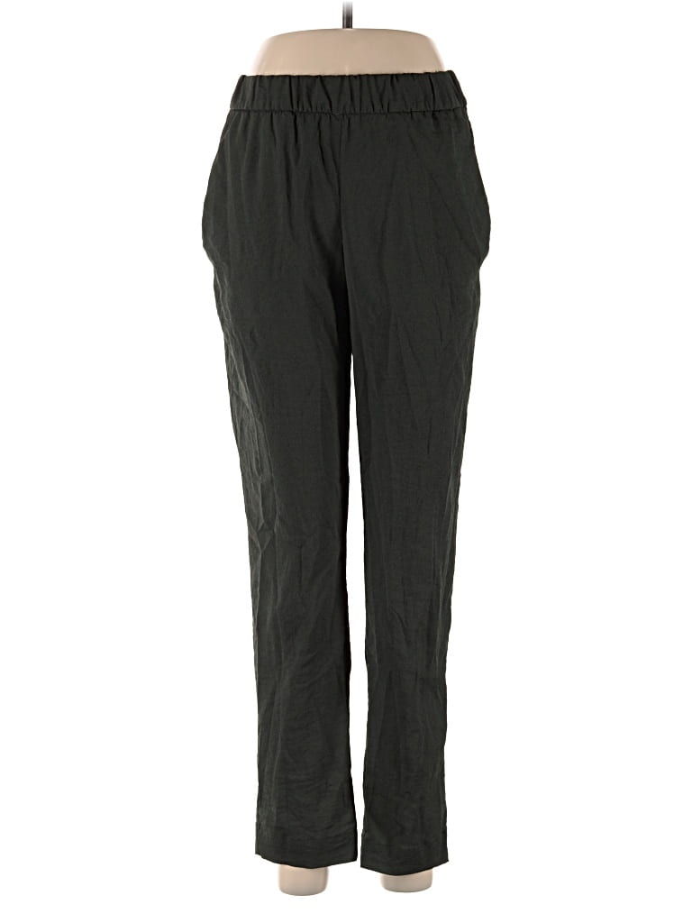 Pre-owned H&m Casual Pants In Black