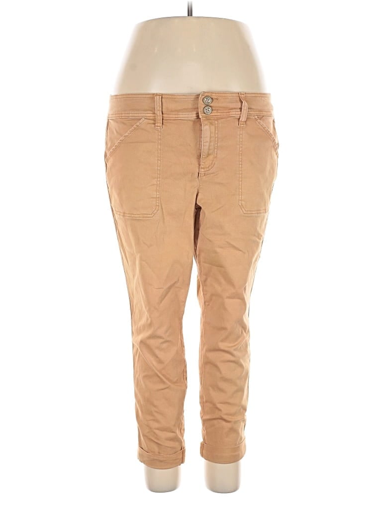 Pre-owned Torrid Khaki Pant In Brown