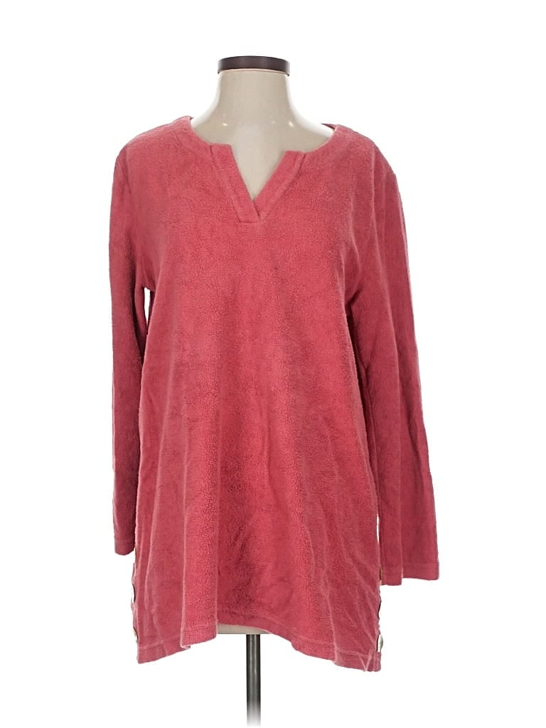 Pre-owned Soft Surroundings Pullover Sweater In Pink