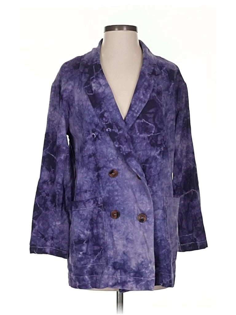 AMADI Pre-owned Blazer Jacket In Purple