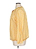 Talbots 100% Cotton Yellow Long Sleeve Blouse Size XL - photo 5