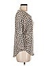 Almost Famous Animal Print Tan 3/4 Sleeve T-Shirt Size M - photo 4