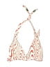 Hermanny Print Ivory Swimsuit Top Size 6 - photo 1