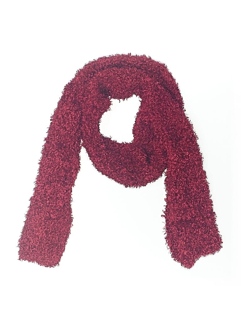 Pre-owned Unbranded Scarf In Red