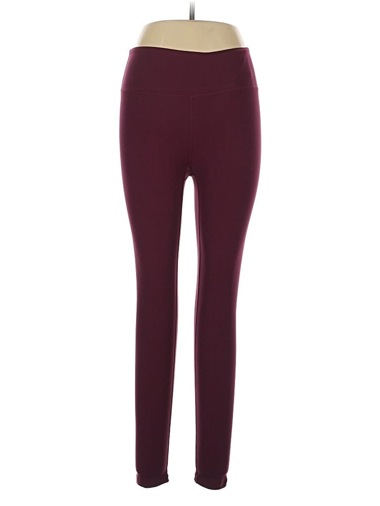 Assorted Brands Active Pants In Burgundy
