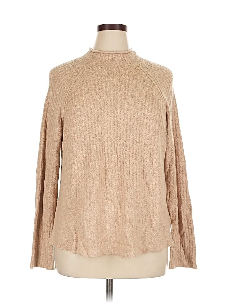 Click to view more detailed imagery on our partner's website Pre-owned Adyson Parker Turtleneck Sweater In Brown