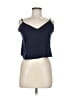 En Saison Blue Sleeveless Top Size M - photo 1