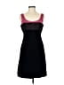 Donna Ricco 100% Polyester Color Block Black Cocktail Dress Size 6 (petite) - photo 1