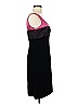 Donna Ricco 100% Polyester Color Block Black Cocktail Dress Size 6 (petite) - photo 4