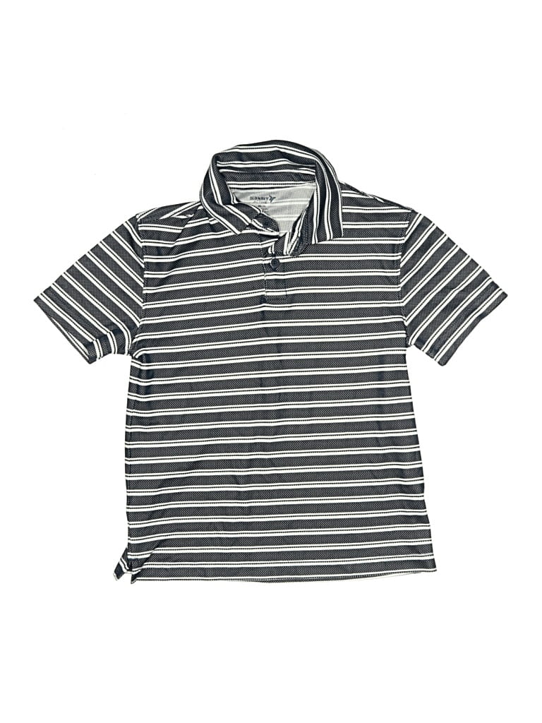 Pre-owned Active By Old Navy Kids' Short Sleeve Polo Shirt In Silver