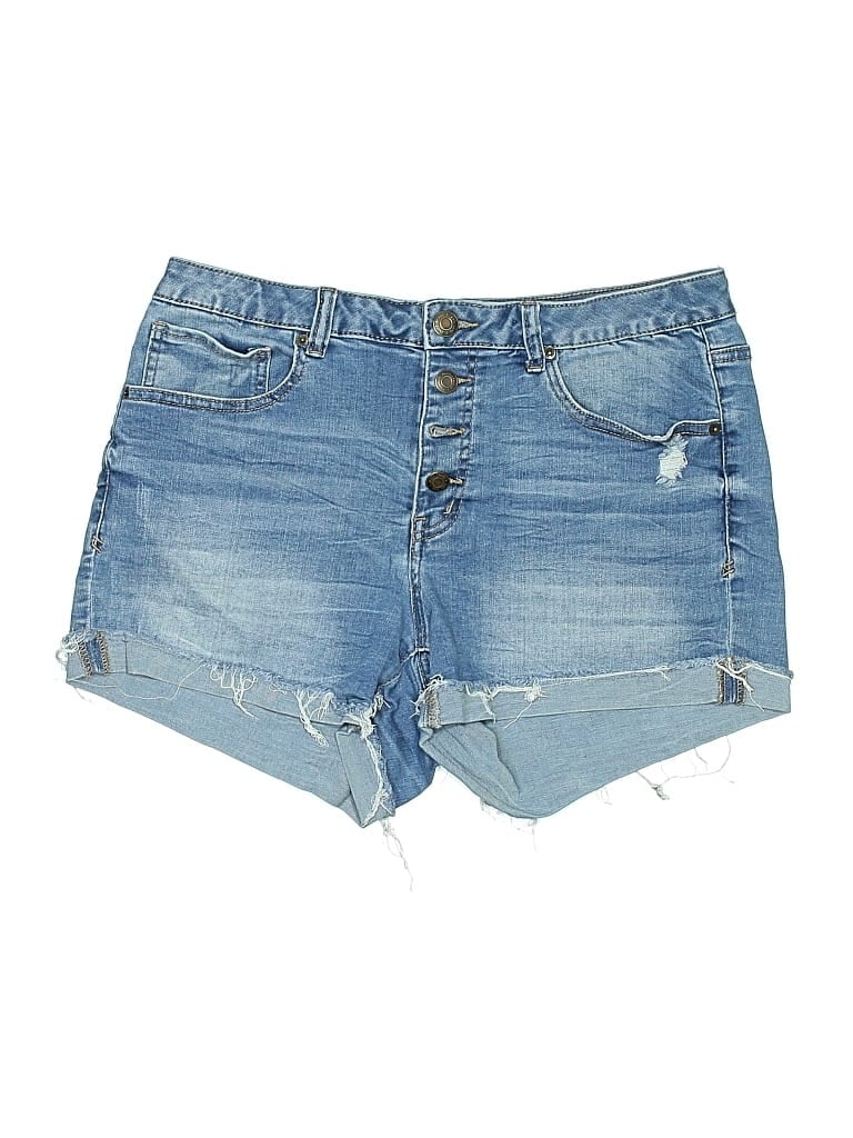 Pre-owned Mudd Kids' Denim Shorts In Blue