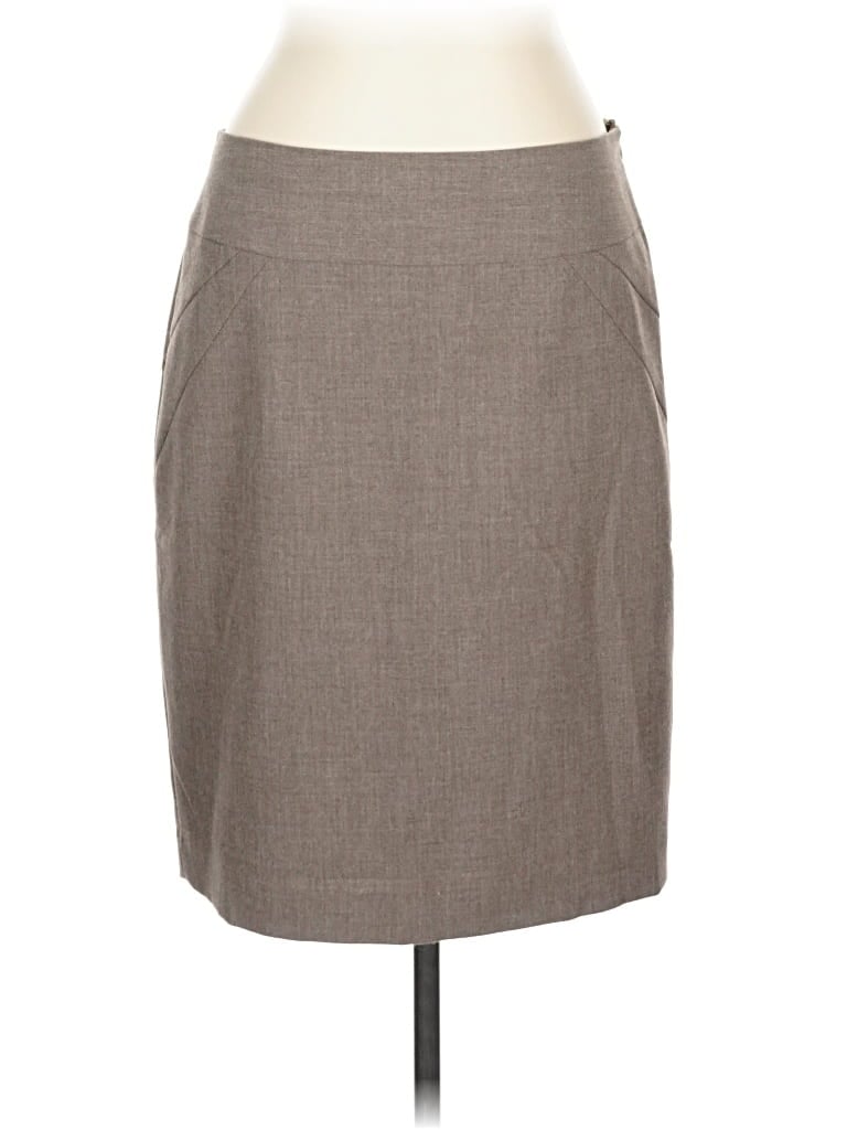 Pre-owned The Limited Formal Skirt In Gray
