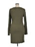 SO Solid Green Casual Dress Size XL - photo 2