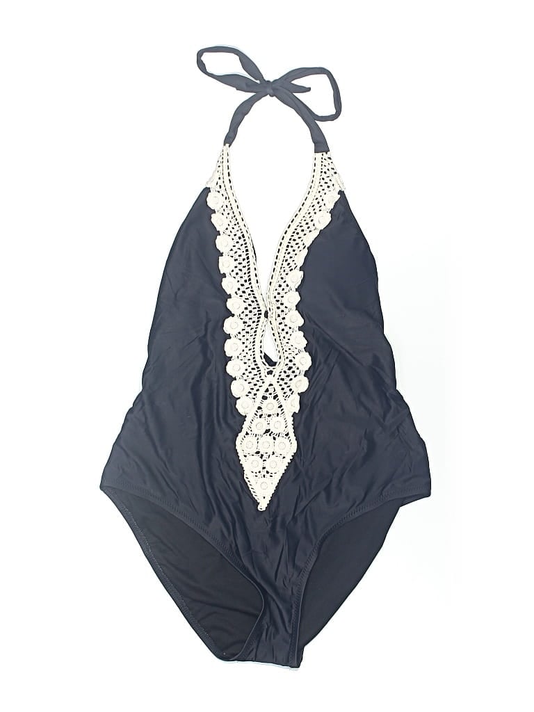 Pre-owned Kona Sol One Piece Swimsuit In Gray