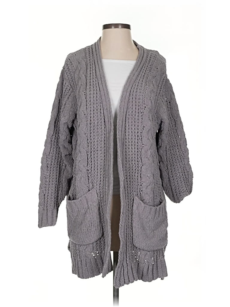 Pre-owned Altar'd State Cardigan Sweater In Gray