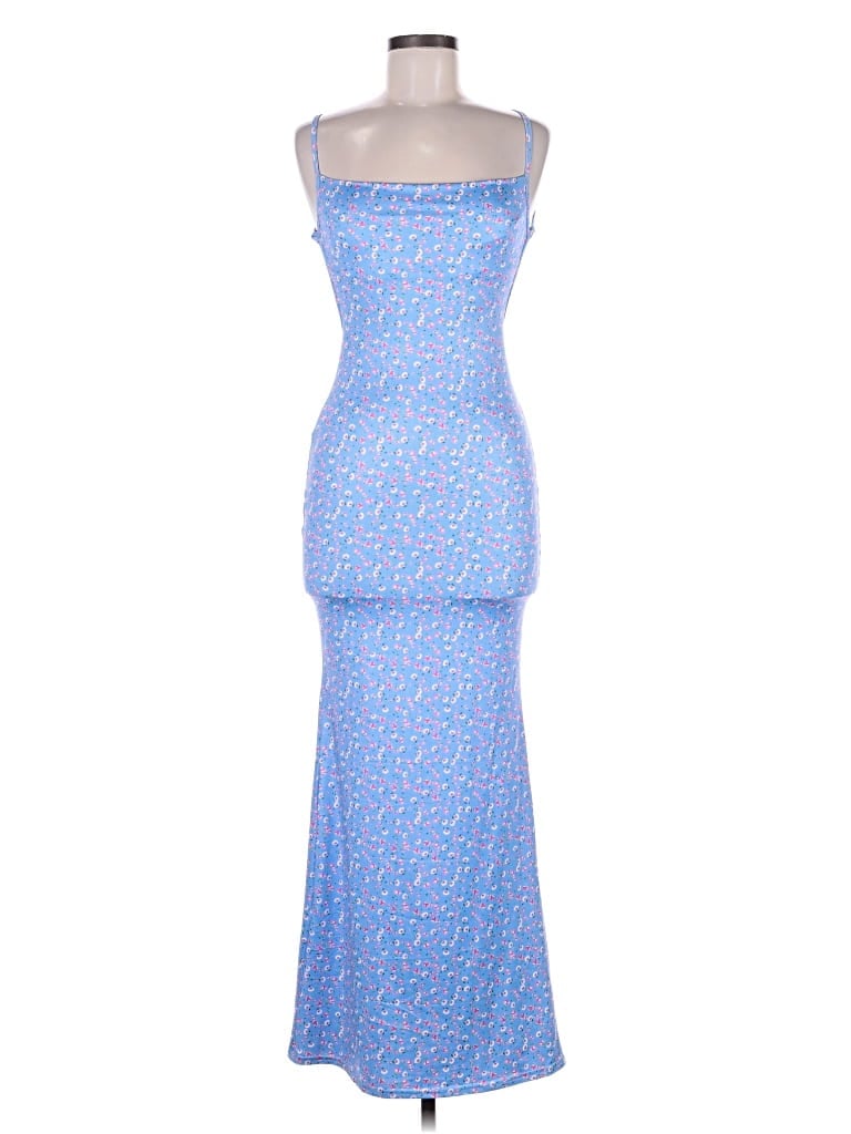 Pre-owned Unbranded Casual Dress In Blue