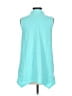 Soft Surroundings 100% Cotton Teal Sleeveless Button-Down Shirt Size XS - photo 2