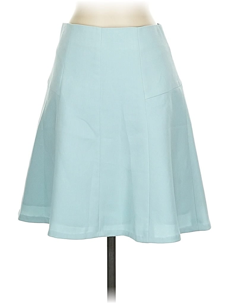 Pre-owned Ann Taylor Loft Formal Skirt In Blue