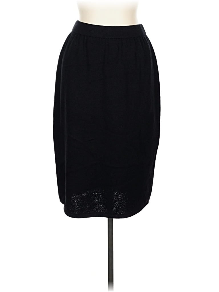 Pre-owned St. John By Marie Gray Casual Skirt In Black