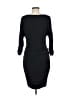 Jennifer Lopez Solid Black Cocktail Dress Size S - photo 2