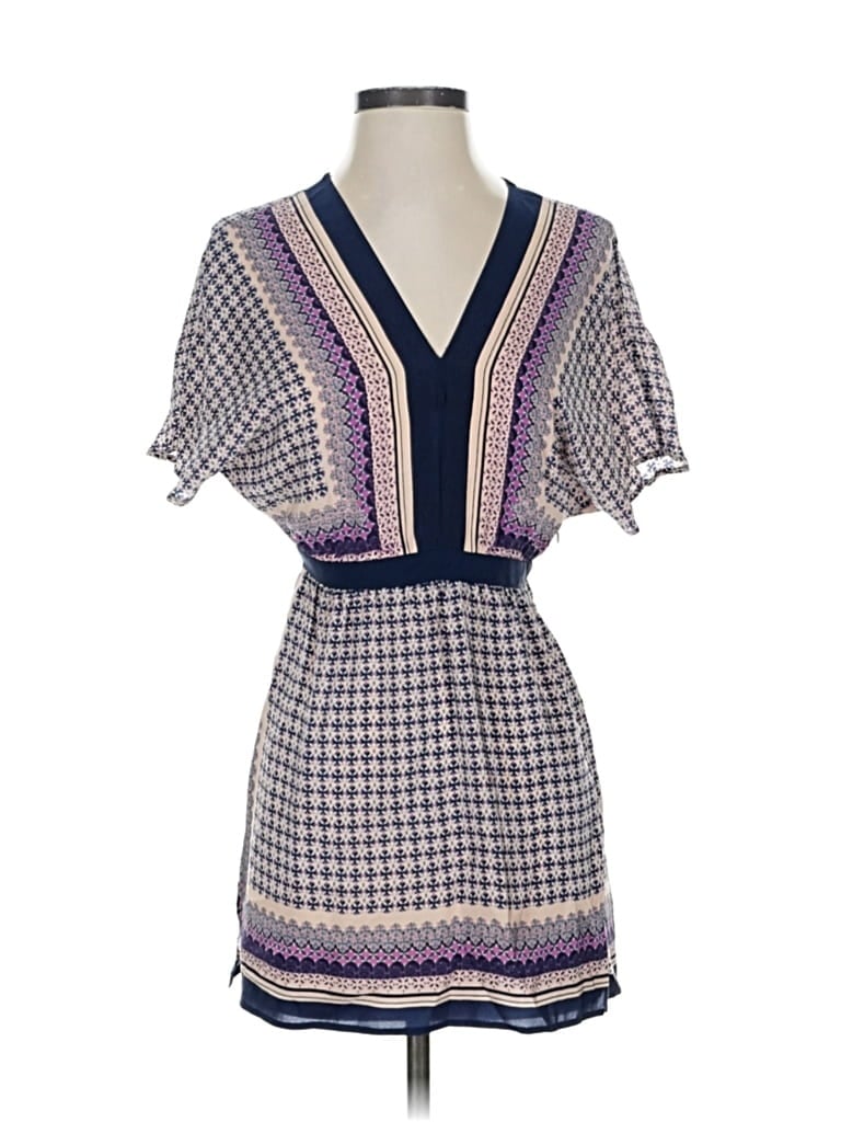 Pre-owned Meadow Rue Casual Dress In Purple